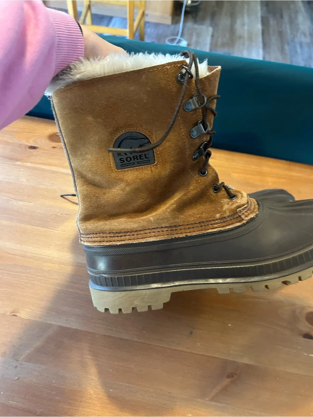 Sorel Steel Shank Vintage Winter Men's Boot Size 9